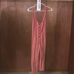 Peach romper